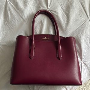 Kate spade plum leather purse